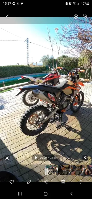 KTM EXC 500 - ITV recién pasada