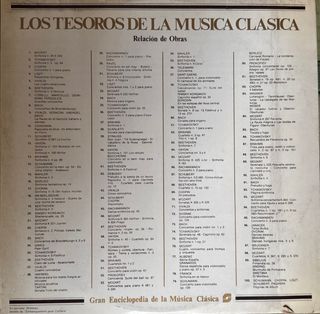 Vinilos Música Clásica Sarpe (20 unidades)
