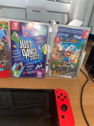 Nintendo Switch + 3 Juegos + Mandos