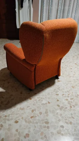 2 Sillones Reclinables Naranja
