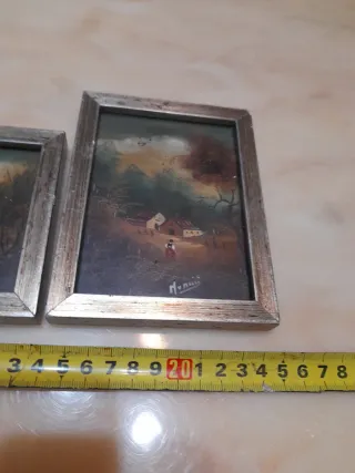 Olio su tela con cornice