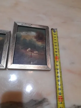 Olio su tela con cornice