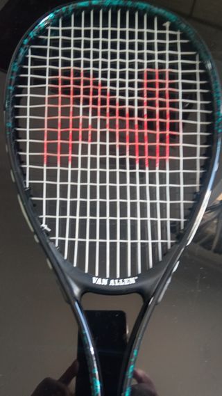 Raqueta de Squash Van Allen con funda