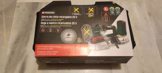 Sierra de cinta recargable Parkside 20V