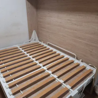 Cama Plegable Madera Roble