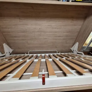 Cama Plegable Madera Roble