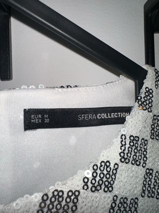 Vestido de lentejuelas  Sfera M – uso único