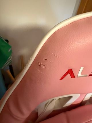 Silla Gaming ALEAVIC Rosa y Blanca