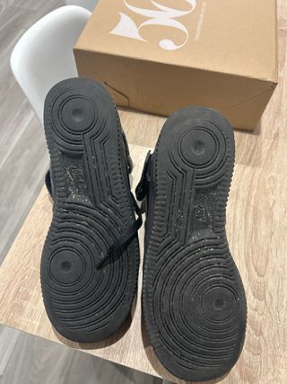 Botas Nike Air Force 1 Negras 38,5. Originales