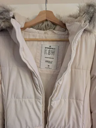 Plumífero Springfield Talla M Beige