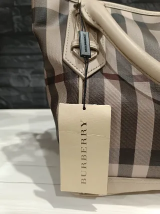Bolso Burberry Beige y Marrón