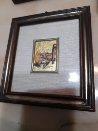 Tris quadretti decorativi