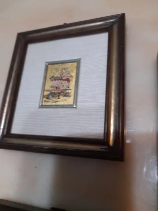 Tris quadretti decorativi