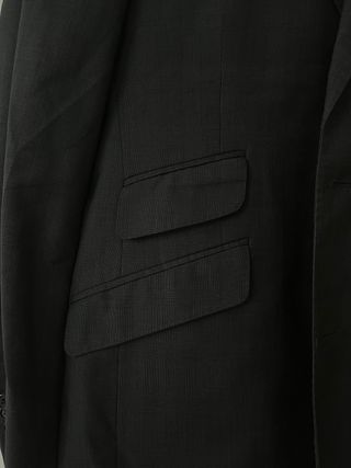 Chaqueta de traje Burberry gris hombre