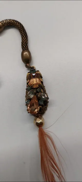 Parure Rada oro e arancio