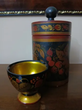 Set Barattolo e Ciotola Russia