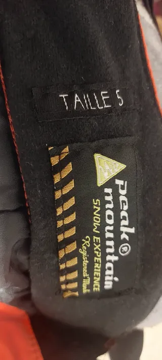 Pantalón de esquí talla 5 con tirantes