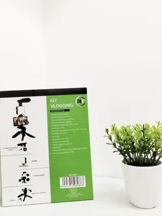 Kit Vlogging RT con Micrófono y Luz