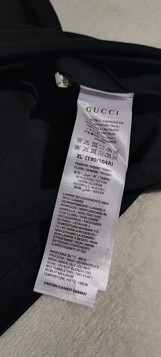 Camiseta Gucci original con etiqueta talla XL