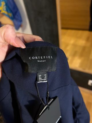 Americana Cortefiel azul