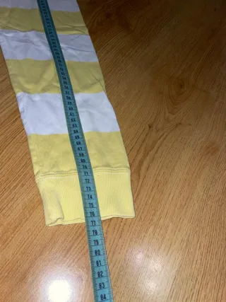 Polo Ralph Lauren Rayas Amarillo y Blanco