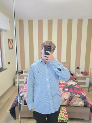 Camicia Polo Ralph Lauren righe M