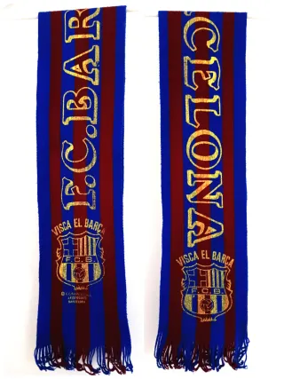 Bufanda BARÇA 80s (1ª Llicència) CLÀSSICA