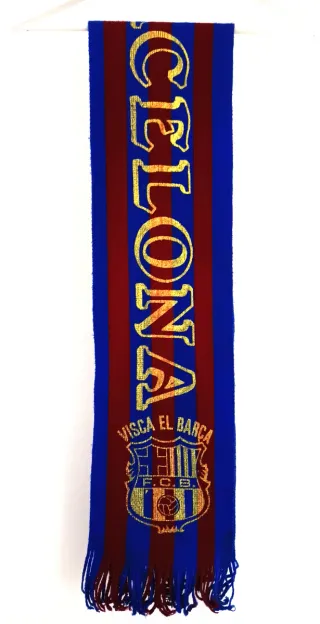 Bufanda BARÇA 80s (1ª Llicència) CLÀSSICA
