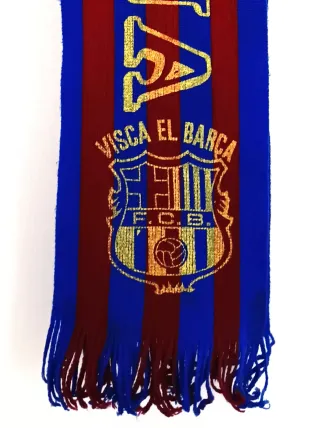 Bufanda BARÇA 80s (1ª Llicència) CLÀSSICA