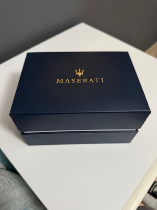 Reloj Maserati Competizione Chrono Azul IP Gun