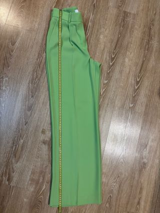Pantalón Mango Verde Talla M