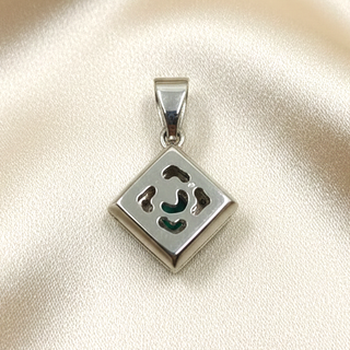 Colgante Tynel Oro 18k Esmeralda y Brillantes