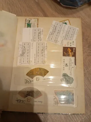 Sellos Postal China España años 80 90