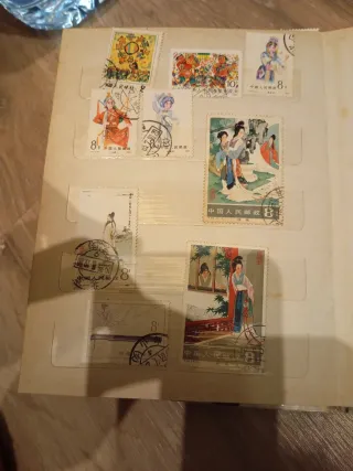 Sellos Postal China España años 80 90