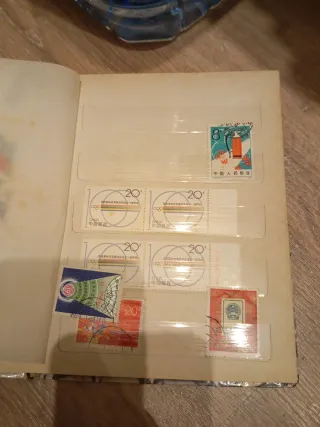 Sellos Postal China España años 80 90