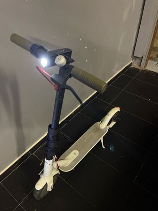 Patinete Eléctrico Xiaomi Blanco+funda+sillin