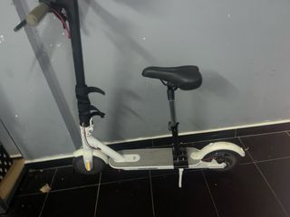 Patinete Eléctrico Xiaomi Blanco+funda+sillin