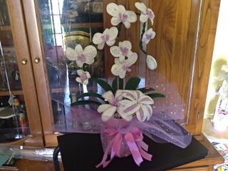 Orchidee uncinetto fatte a mano