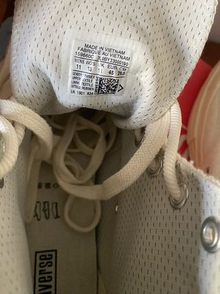 Converse All Star Beige/Bianche