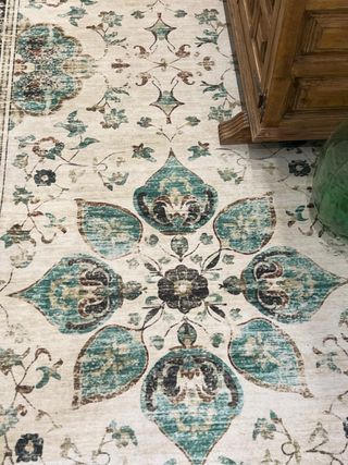 Alfombra de pasillo estilo vintage