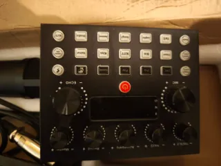 Kit Podcast Micrófono Profesional Negro