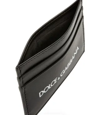 Portafoglio Dolce & Gabbana in pelle nero