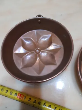 Formine in rame a forma di fiore