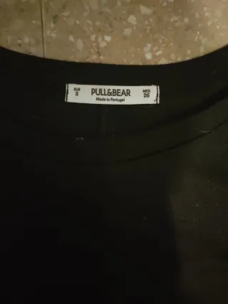 Vestido Pull&Bear negro