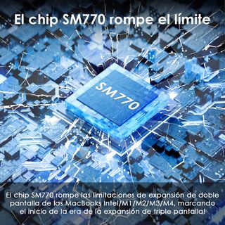 Estación WAVLINK 3 Monitores HDMI DP