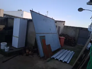 Puerta de garaje metálica