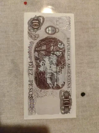 Bancanota da 10 pesos argentini