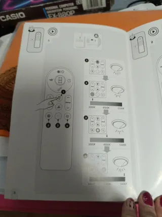 Lámpara Ventilador de techo