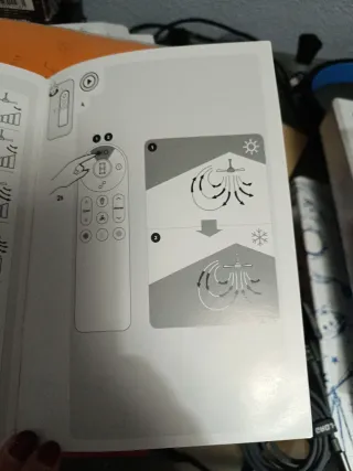 Lámpara Ventilador de techo