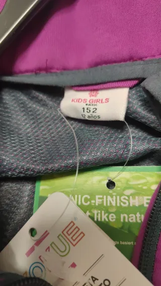 Cortavientos niña transpirable